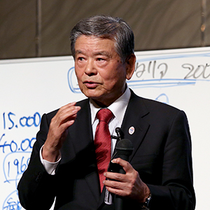 川淵 三郎氏（公益財団法人日本サッカー協会　最高顧問） 